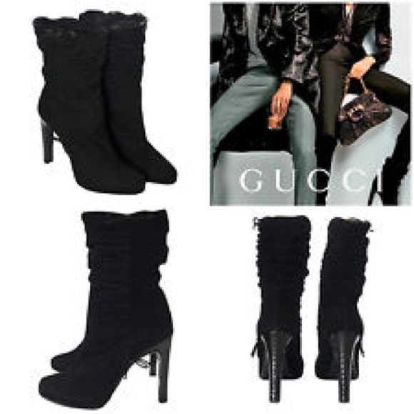 Gucci rare Tom Ford booties - willing to trade ! - Picture 1 of 8